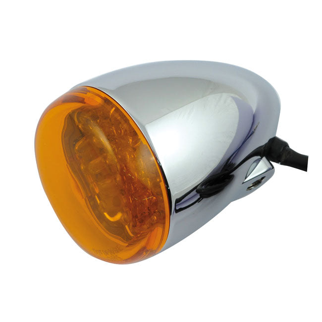 Chris Products LED Bullet Turn Signals. Amber. Amber Lens