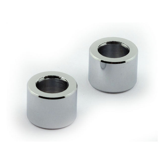 Chris Products Turn Signal Spacers 1/2" (12.7mm) Long. Chrome