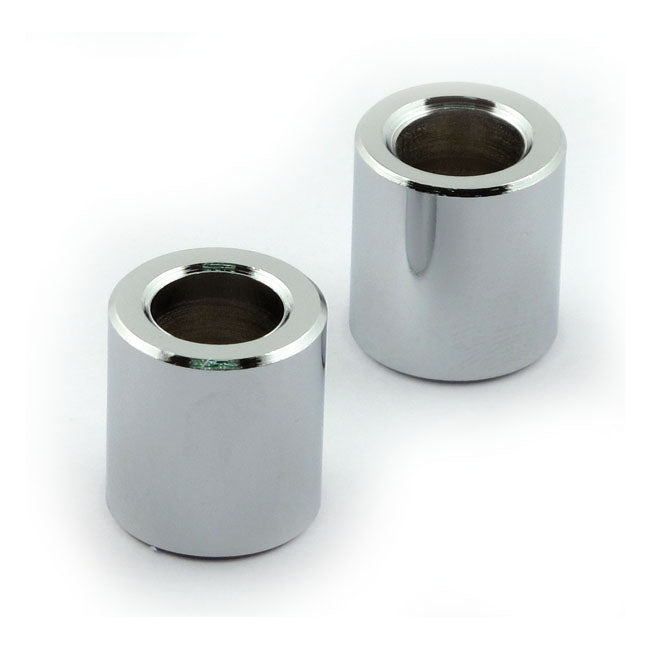 Chris Products Turn Signal Spacers 3/4" (19mm) Long. Chrome