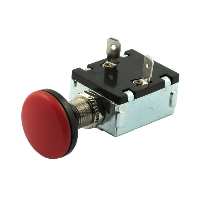 Chris Products Push-pull Switch. Red Illuminated