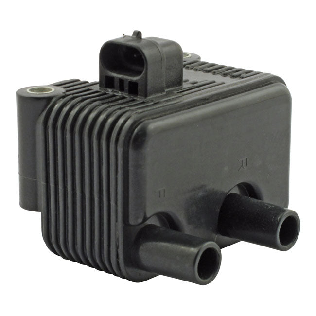Standard Blue Streak, OEM Style Single Fire Coil. 12V, 0.5 Ohm – 2000–2006 Softail; 1999–2005 Dyna…