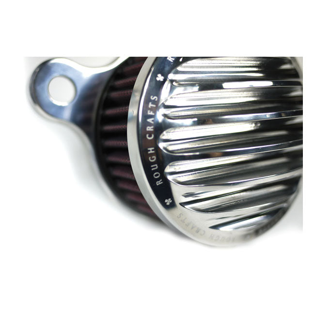 Rough Crafts Air Cleaner Kit. Polished – 2004–2022 XL Sportster