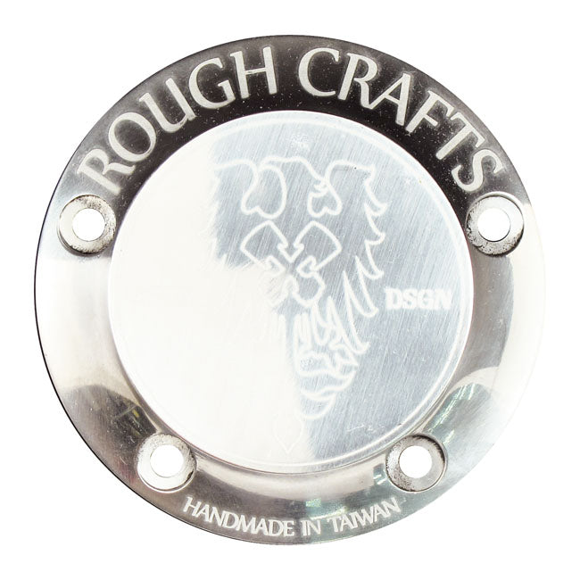 Rough Crafts Point Cover. 5-Hole, Polished – 1999–2017 Twin Cam