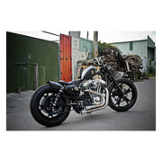 Rough Crafts ''Bobbed'' Rear Fiberglass Fender Kit. Black – 2004–2022 XL Sportster