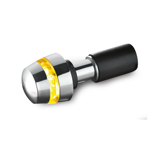 Kellermann BL 2000 Handlebar End Turn Signals. Chrome – Universal