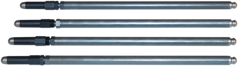 S&S Cycle Adjustable Pushrods Pushrod Set Chromoly Steel Set of 4