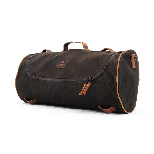 Longride Roll Bag Waxed Cotton Wide. Khaki Wax – Universal