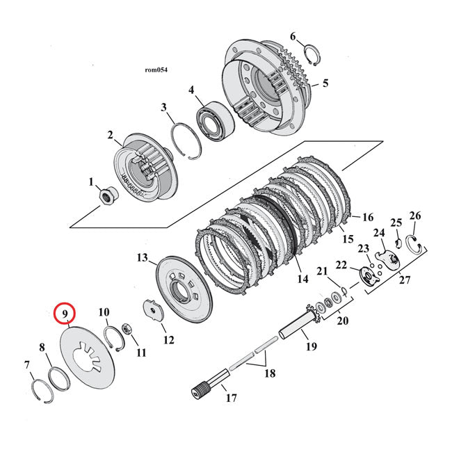 Barnett Diaphragm Clutch Spring. Heavy Duty – 1990–1997 Big Twin; 1991–2003 XL…
