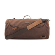 Longride Roll Bag Waxed Cotton Wide. Brown Wax – Universal