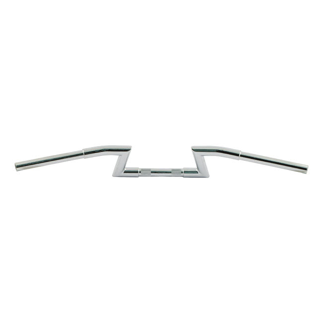 Fehling CRC Z-Bar Hollister 1 3/16" (30mm). Chrome – 1982–2022 H-D with 1" I.D. Risers