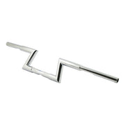Fehling CRC Z-Bar Hollister 1 3/16" (30mm). Chrome – 1982–2022 H-D with 1" I.D. Risers