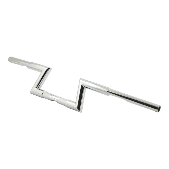 Fehling CRC Z-Bar Hollister 1 3/16" (30mm). Chrome – 1982–2022 H-D with 1" I.D. Risers
