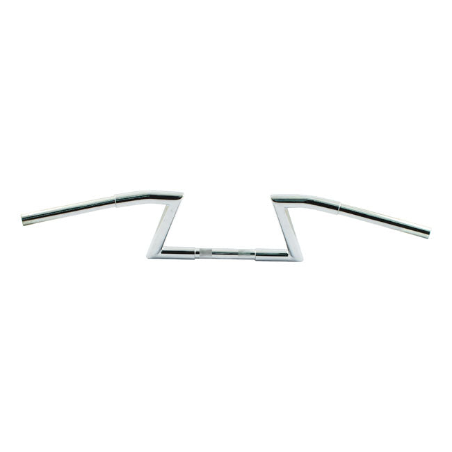 Fehling CRC Z-Bar Hollister 1 3/16" (30mm) Chrome – 1982–2022 H-D with 1" I.D. Risers