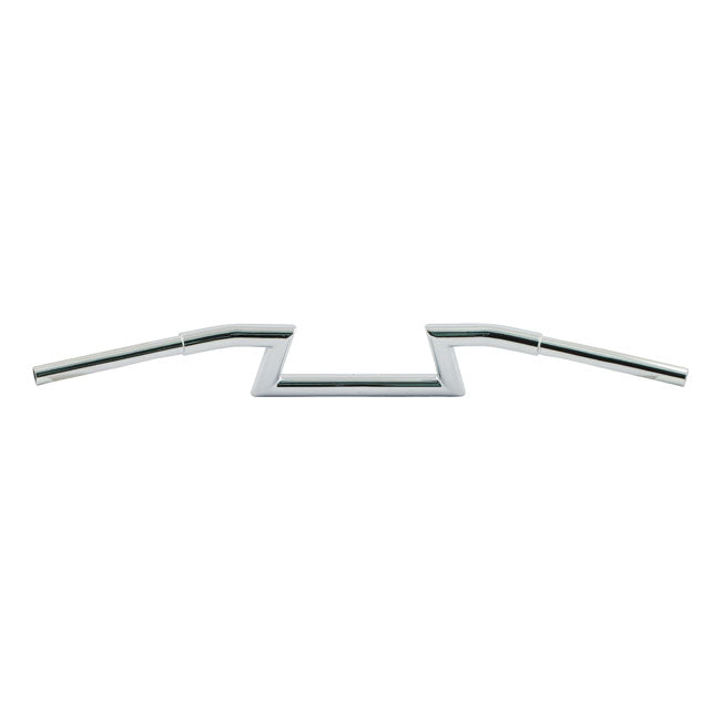 Fehling CRC Fehling 1-1/4" Low Z-Bar Chrome – 1982–2022 H-D with 1.25" I.D. Risers