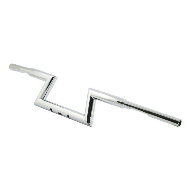 Fehling CRC Fehling 1-1/4" Low Z-Bar Chrome – 1982–2022 H-D with 1.25" I.D. Risers