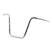 Fehling CRC Fehling 1-1/4" Apehanger 16" Rise Chrome – 1982–2022 H-D with 1.25" I.D. Risers