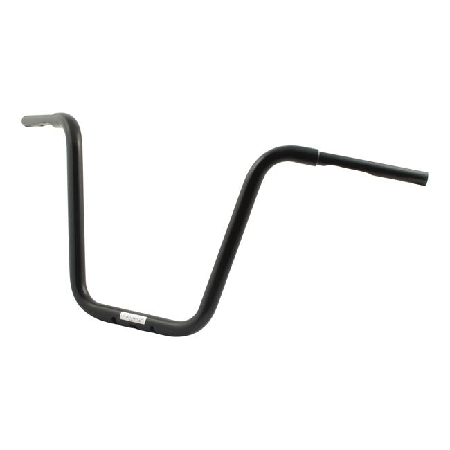Fehling CRC Fehling 1-1/4" Apehanger 16" Rise Black – 1982–2022 H-D with 1.25" I.D. Risers
