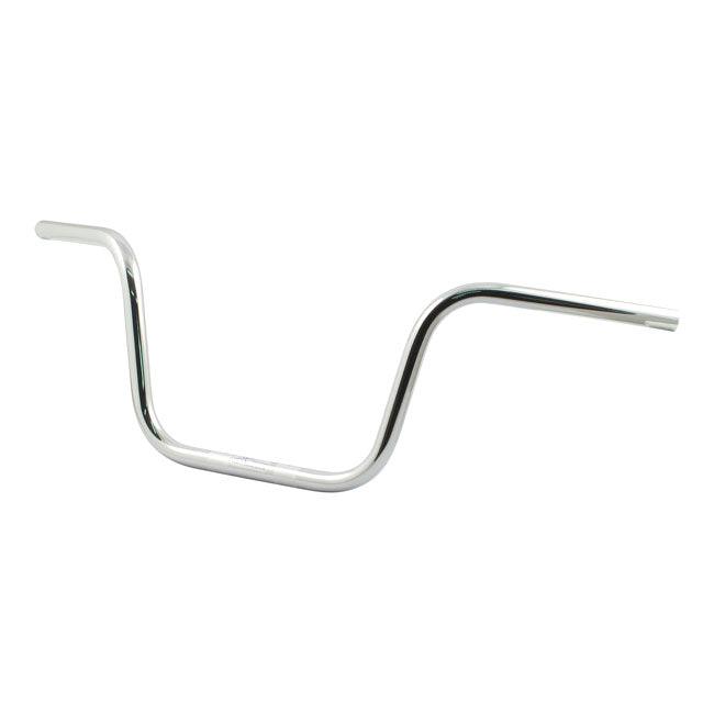Fehling CRC 1" Apehanger. 27Cm High. Chrome – Pre-81 H-D with 1" I.D. Risers
