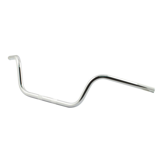 Fehling CRC 1" Western Bar. 99.5Cm Wide. Chrome – Pre-81 H-D with 1" I.D. Risers