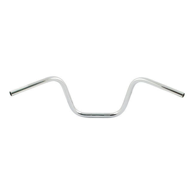 Fehling CRC 1" Western Bar ''High''. 25Cm High. Chrome – 1982–2022 H-D with 1" I.D. Risers