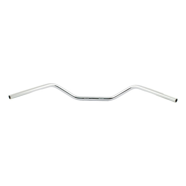 Fehling 1" Western Bar. 12.5Cm High. Chrome – 1982–2022 H-D with 1" I.D. Risers