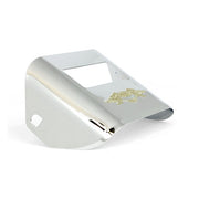 MCS 73-Up Taillight Visor. Embossed Eagle. Gold – 1973–2023 H-D with Conventional Center…