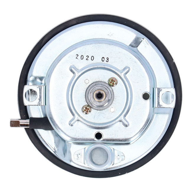 MCS FL Speedometer, ''46-47 Face'', Silver/Black. 2:1 Mph