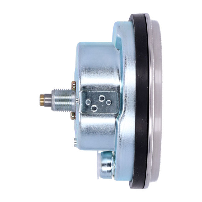 MCS FL Speedometer, ''46-47 Face'', Silver/Black. 2:1 Mph