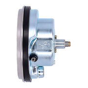 MCS FL Speedometer, ''68-72 Face'', Black/Silver. 1:1 Mph
