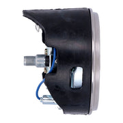 MCS FL Speedometer, ''46-47 Face'', Silver/Black. 2.24:1 Mph