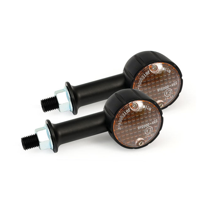 MCS Arizona, Halogen Turn Signals. Black. 40mm Stem