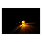 MCS Micro Bullet, 12V Halogen Turn Signals. Chrome, Plain
