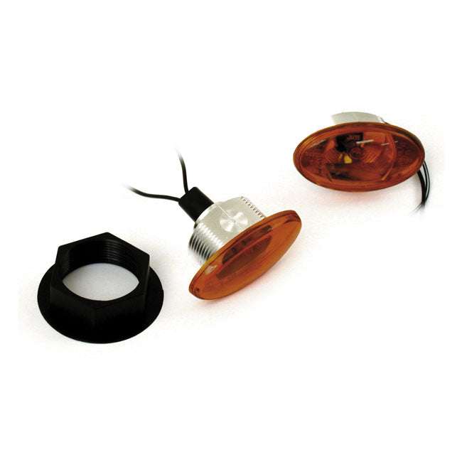 Motorcycle Storehouse Cateye Turn Signal Inserts (Ece)