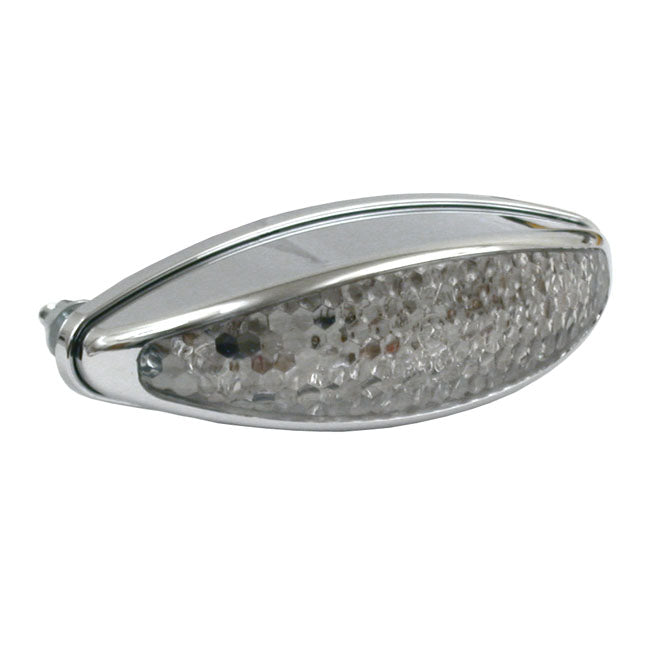 MCS Micro L.A. LED Taillight. Chrome – Universal