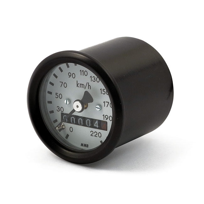 MMB 48mm Ultra Mini Speedo Black/White Khm 2:1 Drive Ratio for Hd Most Front Wheel Drive Applications
