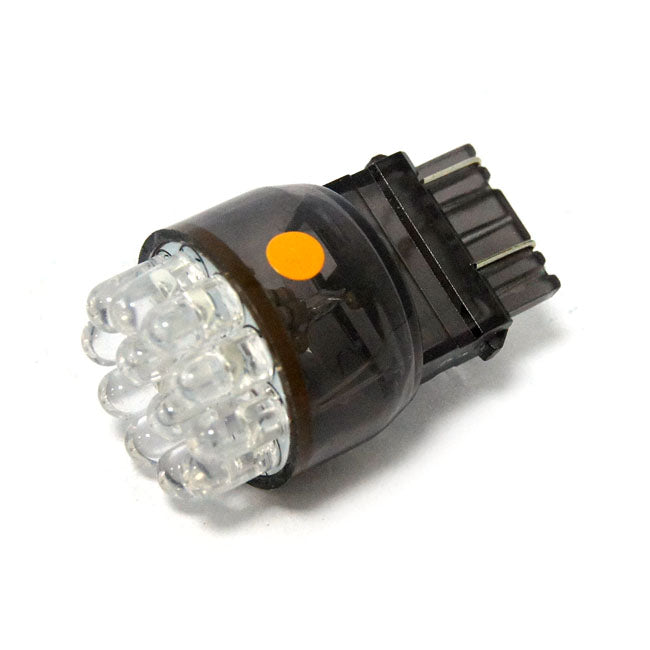 MCS LED Wedge Turn Signal Bulb #3157 Base. Amber Light