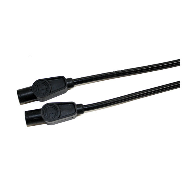 Taylor 8 mm Spiro-Pro Universal Spark Plug Wire Set. Black – Universal for Use with Pre-Twin Cam…