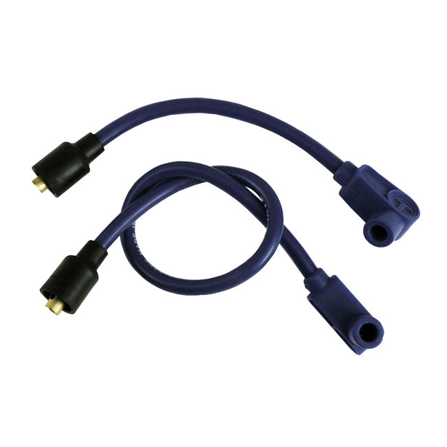 Taylor 8 mm Pro Wire Spark Plug Wire Set. Blue – 1965–1985 FL; FX; XL Sportster…