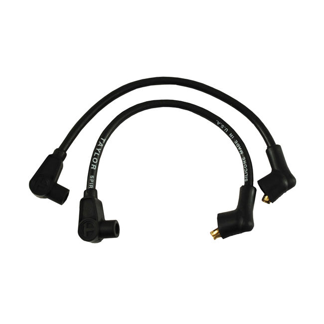 Taylor 8 mm Pro Spark Plug Wire Set. Black – 1982–1994 FXR with Centre Mounted Coil