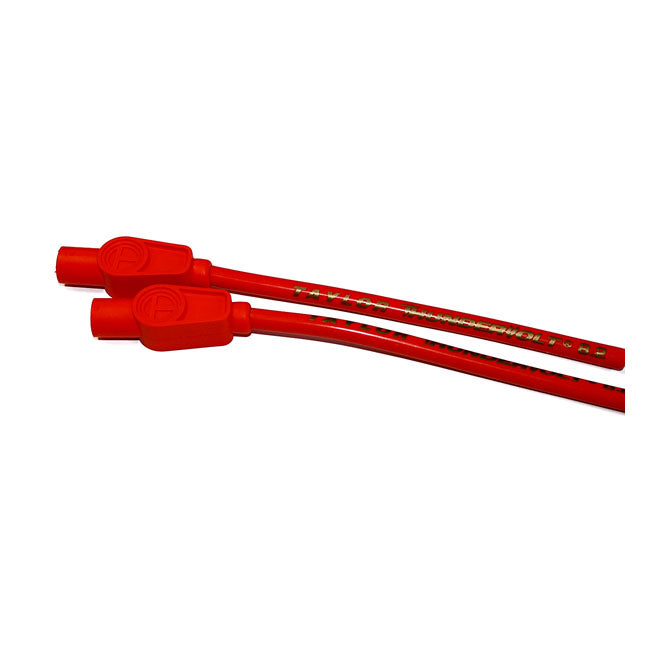 Taylor 8.2 mm Thundervolt Univ. Spark Plug Wire Kit. Red – Universal for Pre-Twin Cam Style Coils