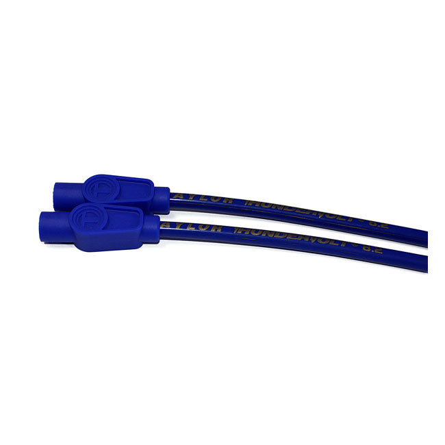 Taylor 8.2 mm Thundervolt Univ. Spark Plug Wire Kit. Blue – Universal for Pre-Twin Cam Style Coils