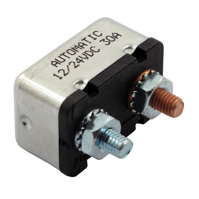 Standard Circuit Breaker, Automatic. 30A – 1973–1999 Big Twin; XL Sportster