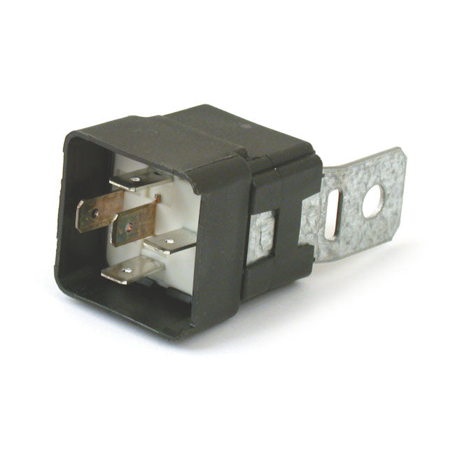 Standard Starter Relay ''Late Style'' with Skirt – 80-E93 H-D with Bosch Stle Starter Relay