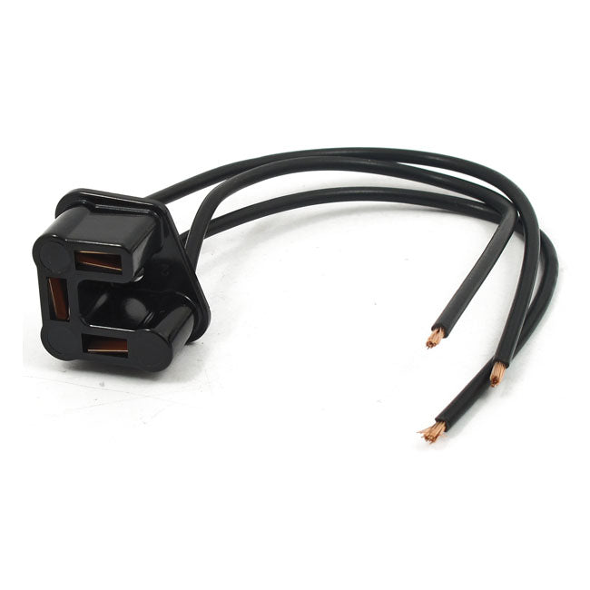 Standard H4 Headlamp Wiring Plug, 3 Prong – Universal