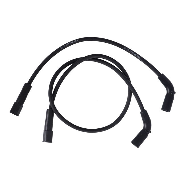Standard Blue Streak, Xxx Spark Plug Wire Set. Black, White Print – 2009–2016 FLT/Touring