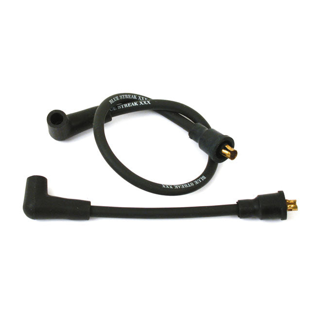 Standard Blue Streak, XXX Spark Plug Wire Set. Black, White Print – 1980–1984 FLH; 1985–1999 Softail…