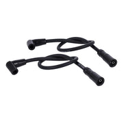 Standard Blue Streak, XXX Spark Plug Wire Set. Black, White Print – 2004–2006 XL Sportster