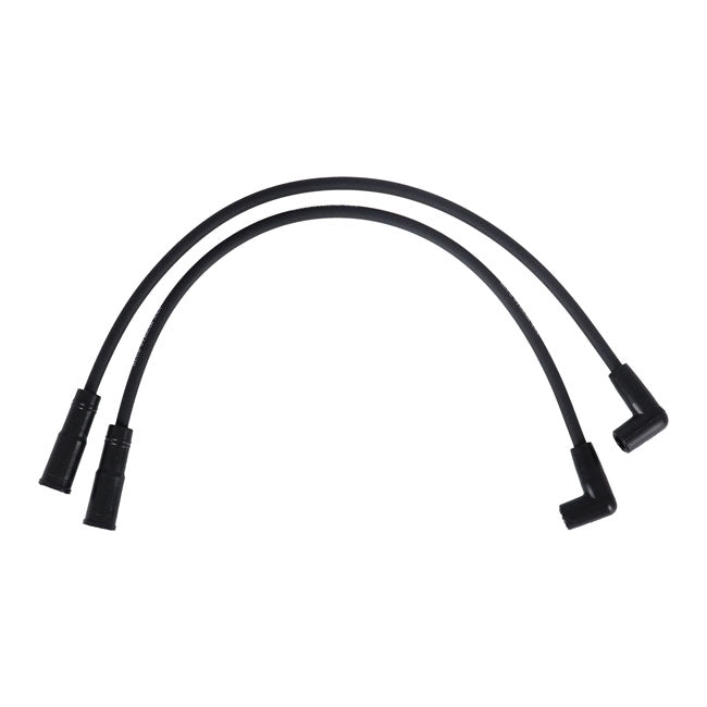 Standard Blue Streak, XXX Spark Plug Wire Set. Black, White Print – 2004–2006 XL Sportster