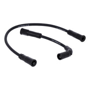 Standard Blue Streak, XXX Spark Plug Wire Set. Black, White Print – 2007–2022 XL Sportster