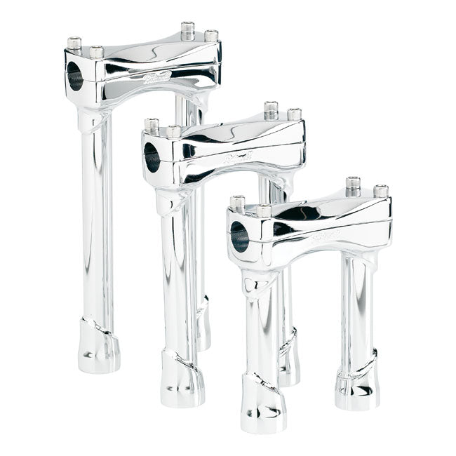 Biltwell Murdock Risers 6" Chrome